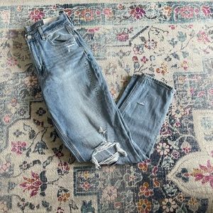 American eagle high rise mom jeans